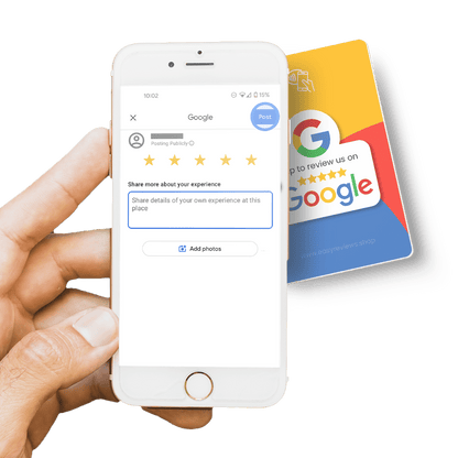 Google Review Card - EasyReviews